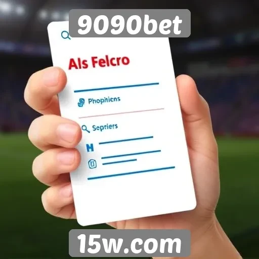 Opcões de pagamento no site 9090bet